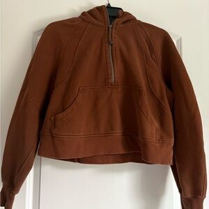 Lululemon Brown Scuba Hoodie XS/S